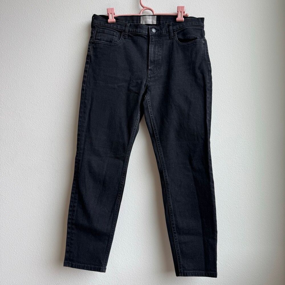 Everlane High Rise Ankle Black Classic Boot Everyday Jeans size 31 Inseam 25”
